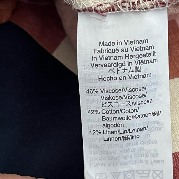 Madewell Rainbow Stripe paperbag short - Picture 9 of 9